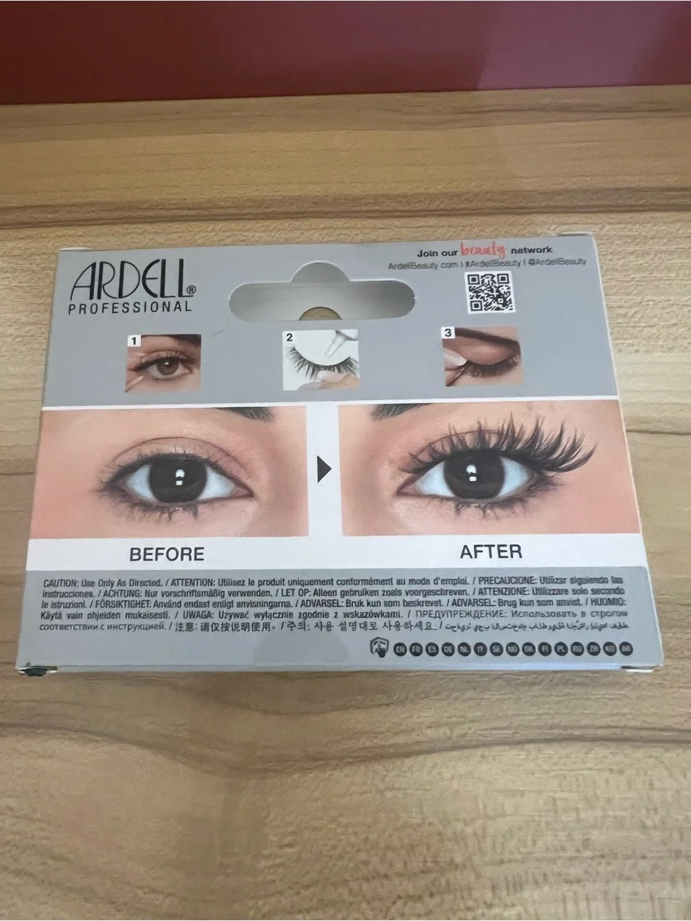 Ardell 3D Faux Mink Spiky Lashes - Intense Matte Black NIB